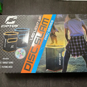Cipton Disc‎ Slam LED Light up pro series - includes 2 bins and led flying disc